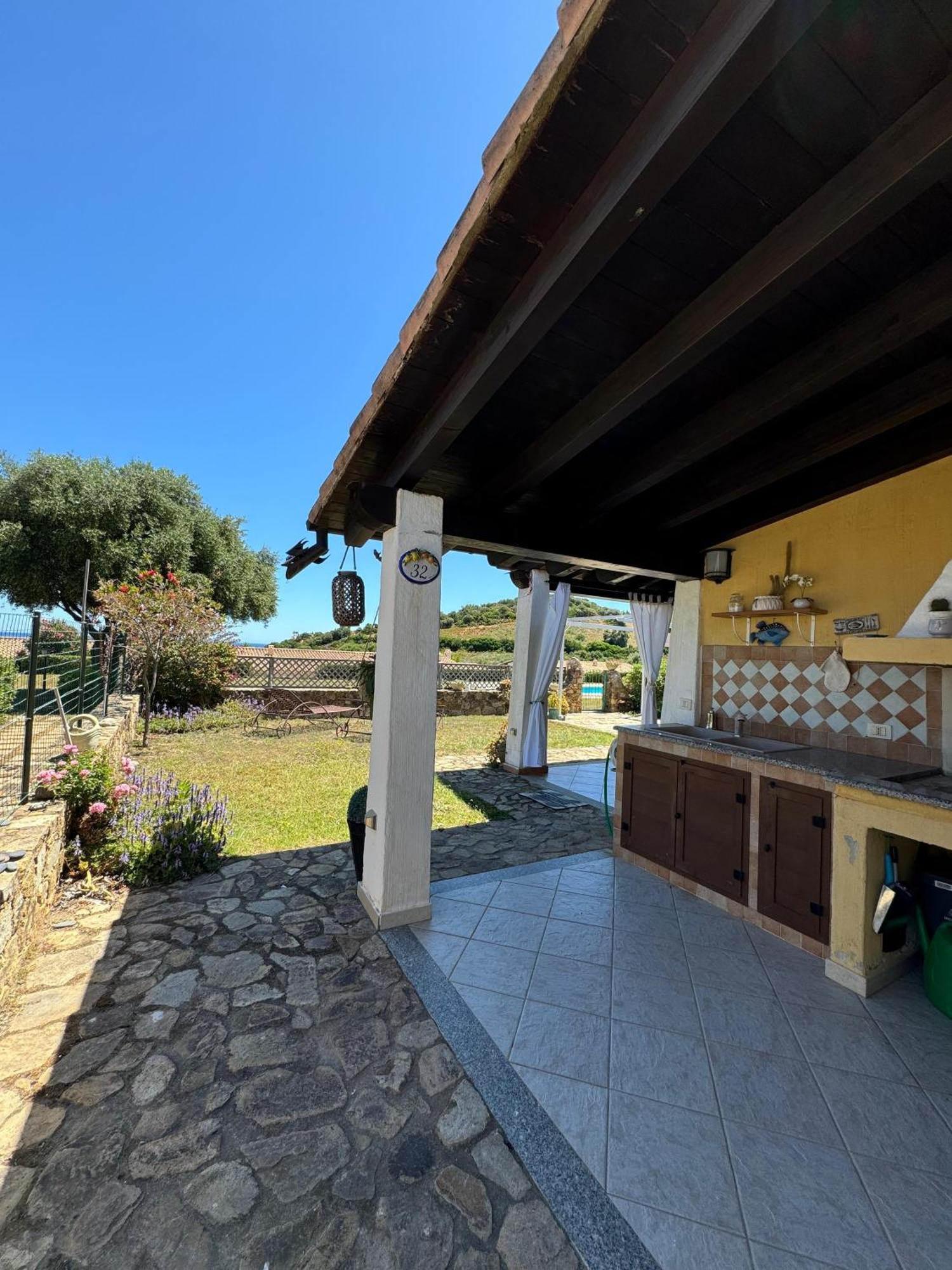 Casa Vacanze Con Piscina E Vista Mare Esclusiva Per Coppie E Famiglie, Relax E Tranquillita Тертения Экстерьер фото